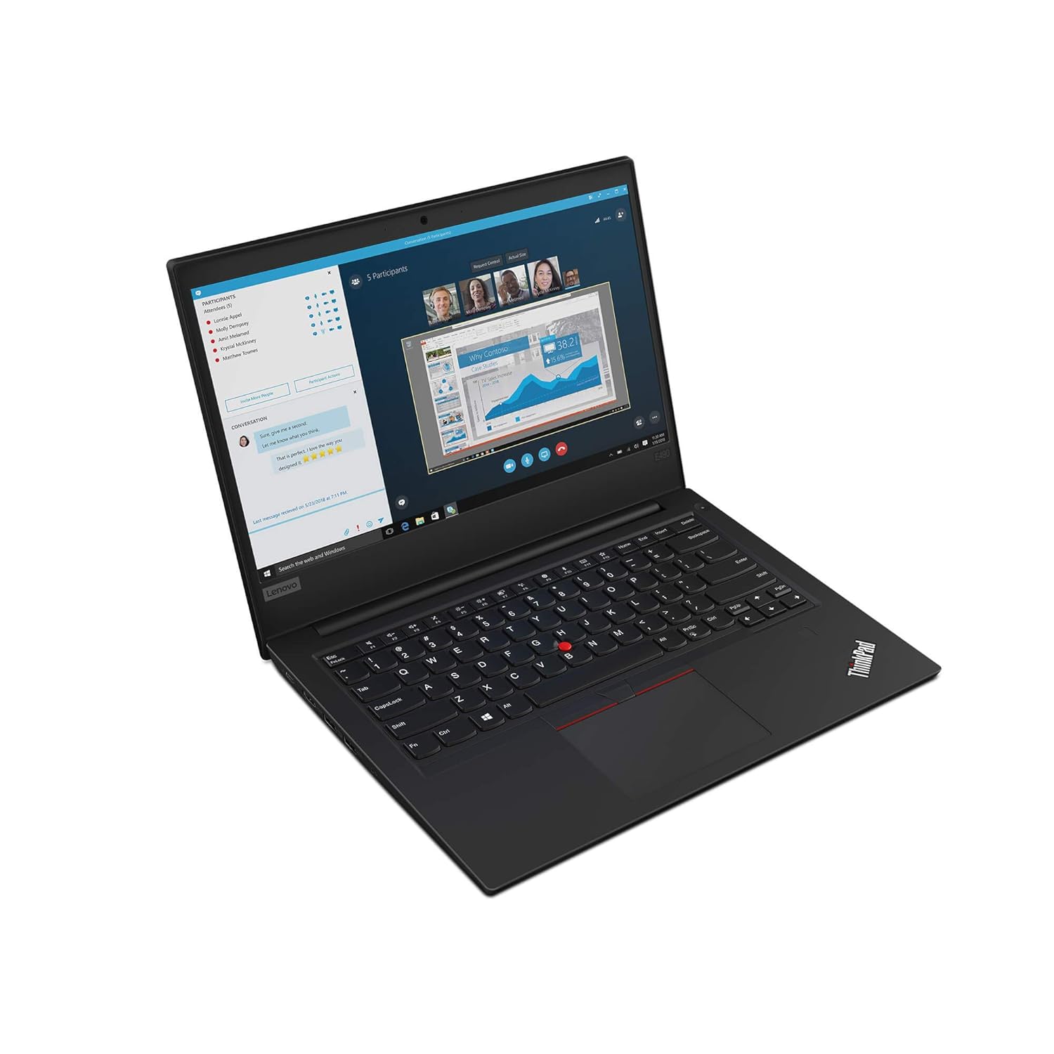 Lenovo ThinkPad E495 – AMD Ryzen 5 3500U (Equal to Intel Core i5 9th Gen Performance) | 8GB RAM | 256GB SSD | 14” FHD | Windows 10/11