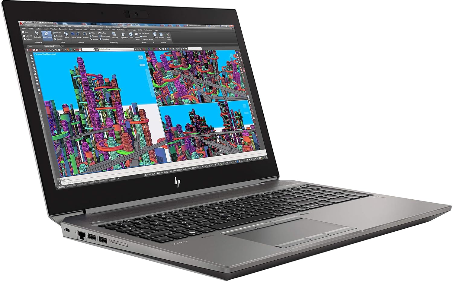 HP ZBook 15 G5 – Core i7 8th Gen (8850H) | 8GB RAM | 256GB SSD | 4GB Graphics | 15.6” FHD | Windows 10/11 Pro